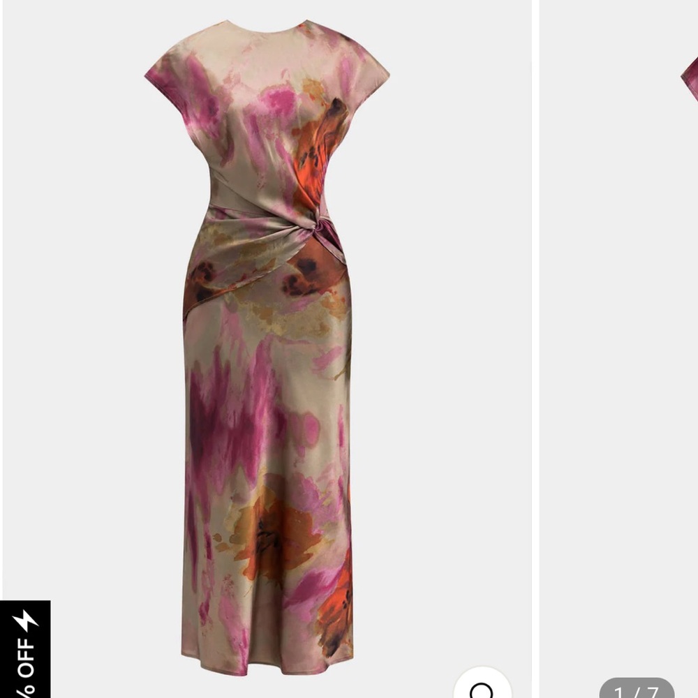 Vibrant Abstract Maxi Dress